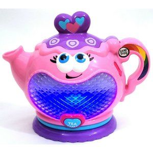 LeapFrog MUSICAL RAINBOW TEA PARTY TEA POT *only* teach colors numbers Leap Frog